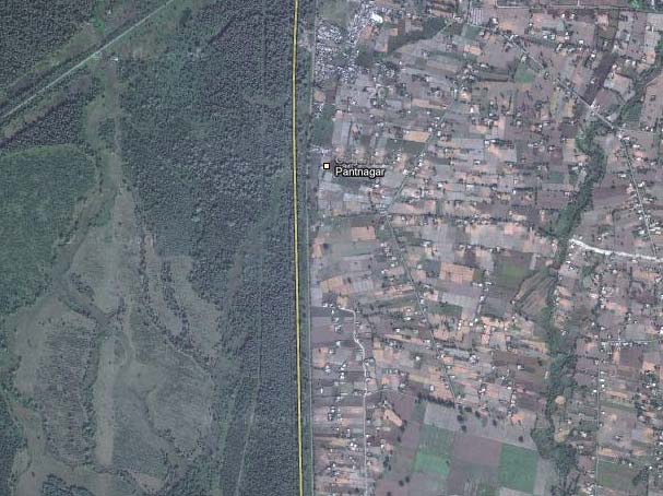  Google Map to  Pantnagar