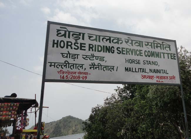 HORSE RIDING IN NAINITAL
