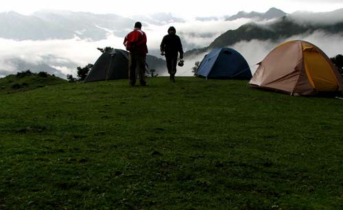 Camping in Mukteshwar