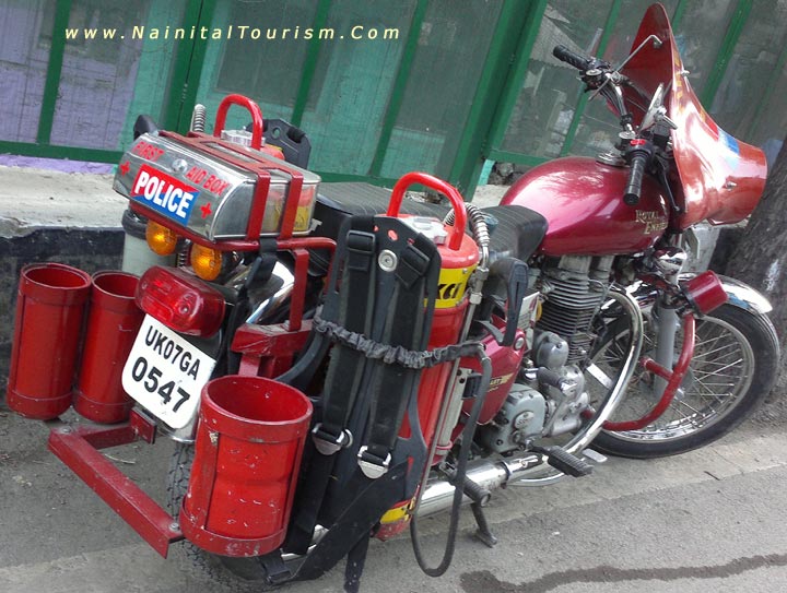 New firefighting Bullet motorbike In Nainital