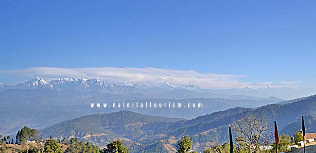 Himalayan Range from Kausani