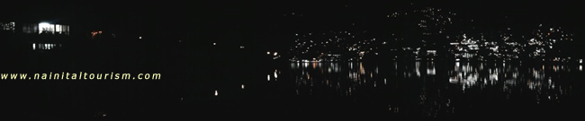 Night View Of The Naini Lake