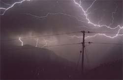 Thunder Strikes The Lake City  Nainital
