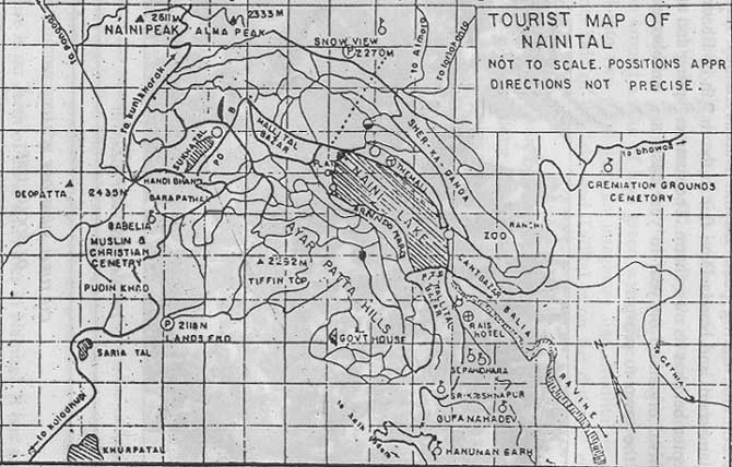 FULL MAP OF NAINITAL